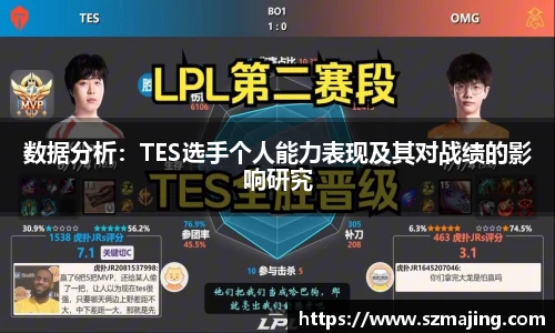 数据分析：TES选手个人能力表现及其对战绩的影响研究