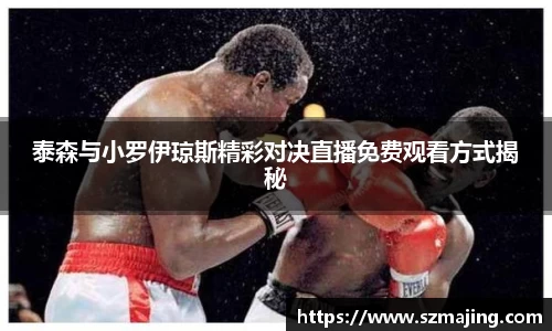 泰森与小罗伊琼斯精彩对决直播免费观看方式揭秘